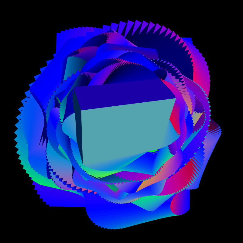Boxed Rose #2 static NFT preview