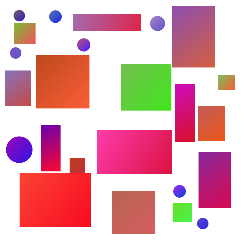 Rectangles & Circles #55 static NFT preview