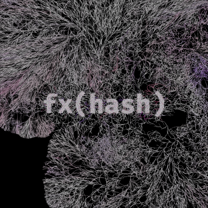 FXHASH Generative Logo #105 static token preview