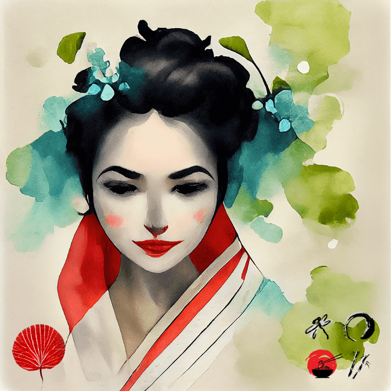 Ocean Geisha #3 static token preview