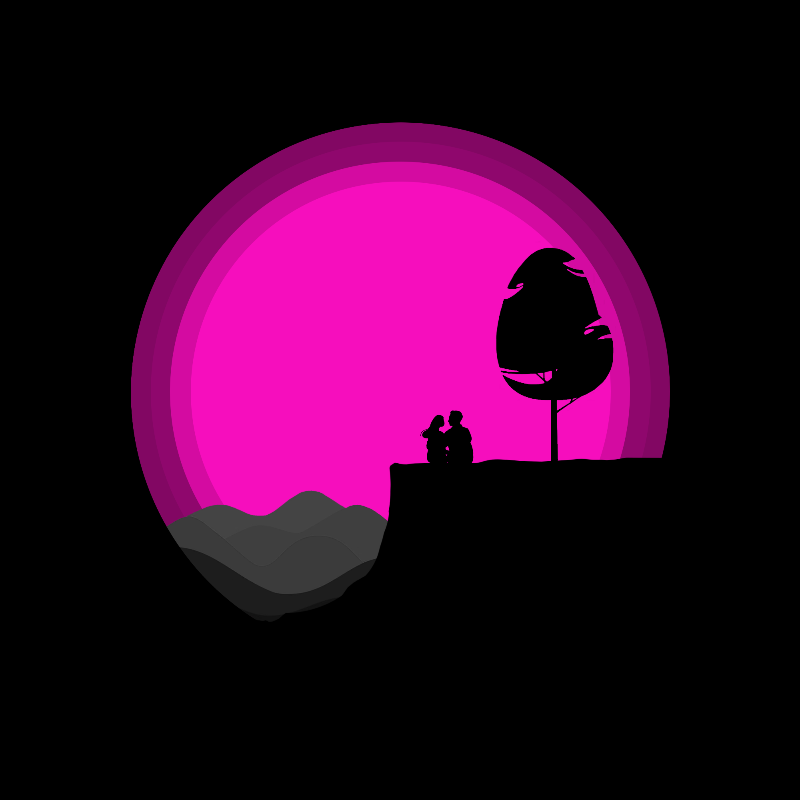 Romantic Sunset #6 static token preview