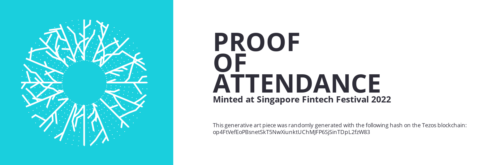 SFF2022 Proof of Attendance Token #646 static token preview