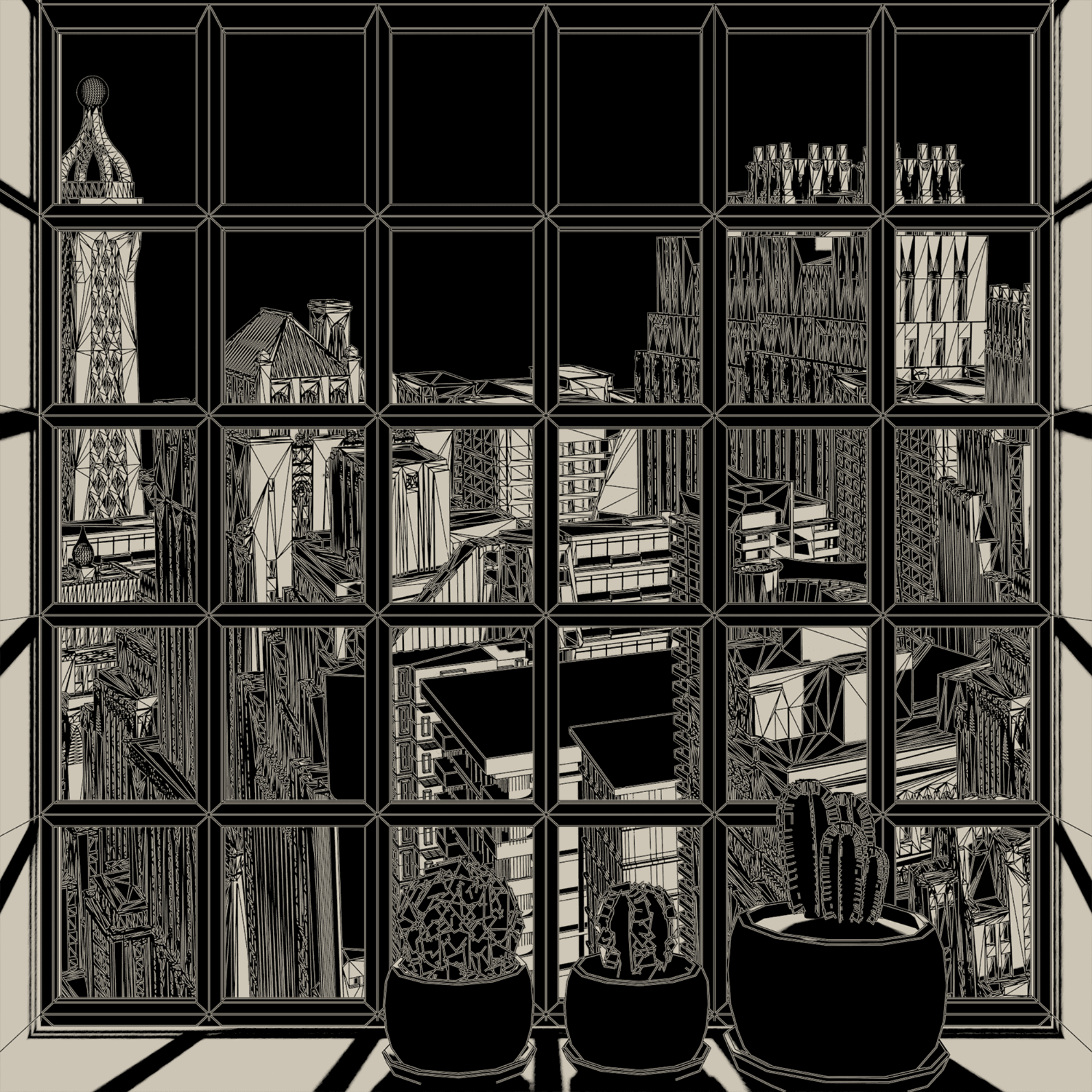City View #393 static NFT preview