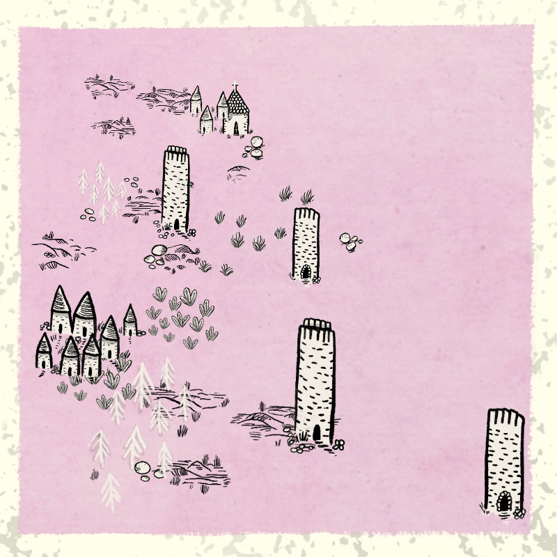 Medieval Village #116 static NFT preview