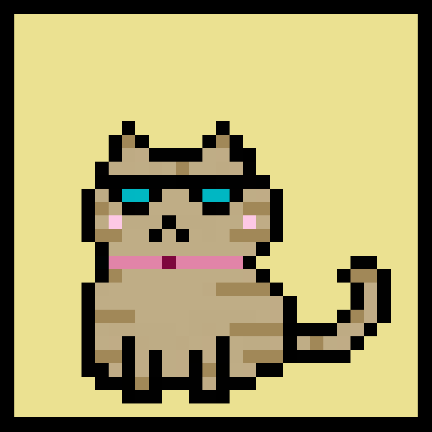 Lazy Kitties #2056 static token preview