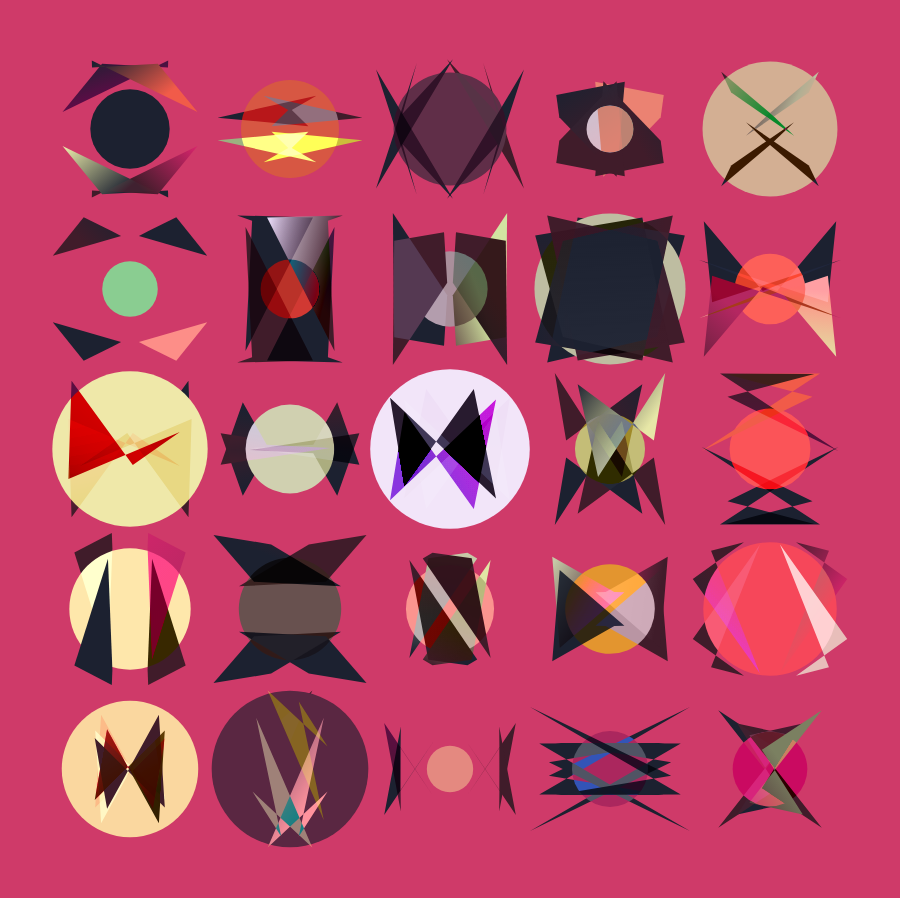 Grid In Motion #250 static NFT preview