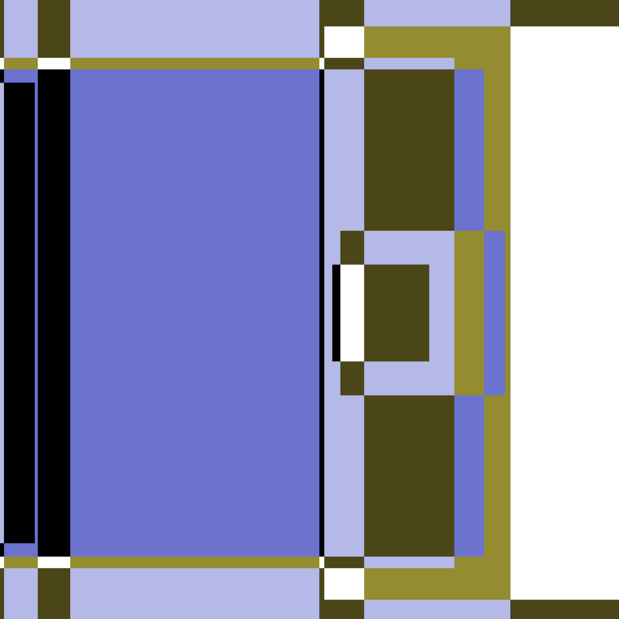 Rectangular Symphony #156 static NFT preview