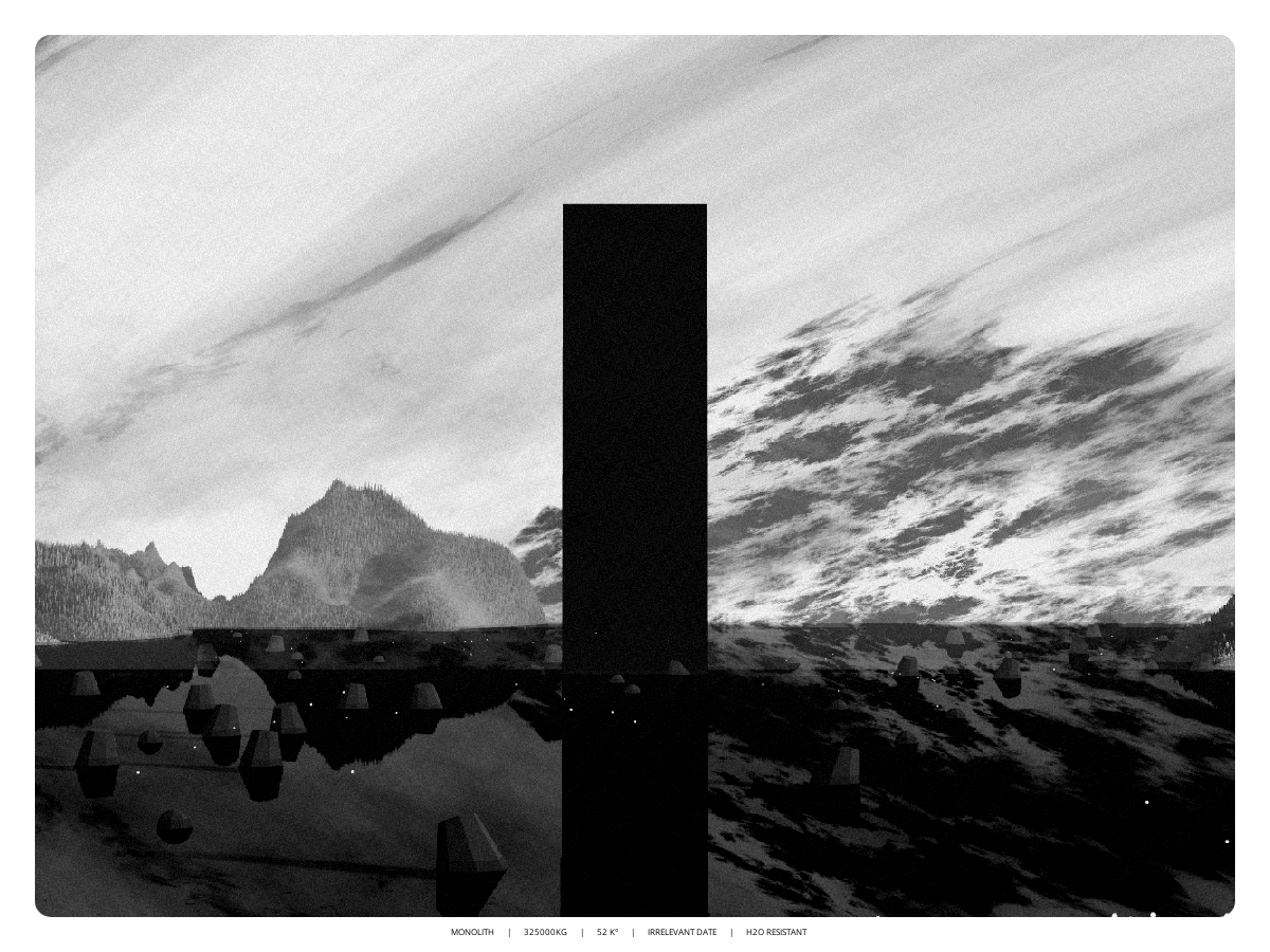 MONOLITH #169 static NFT preview