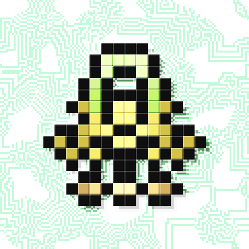 Pixel Spaceships Solos #37 static token preview