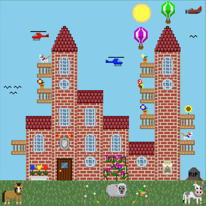 2D Mansion #510 static token preview