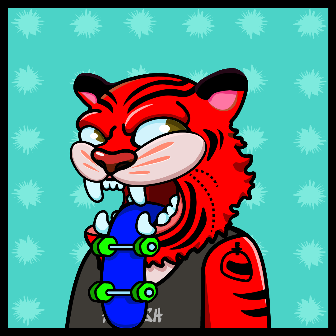 TIGERS Bored Club #36 static NFT preview