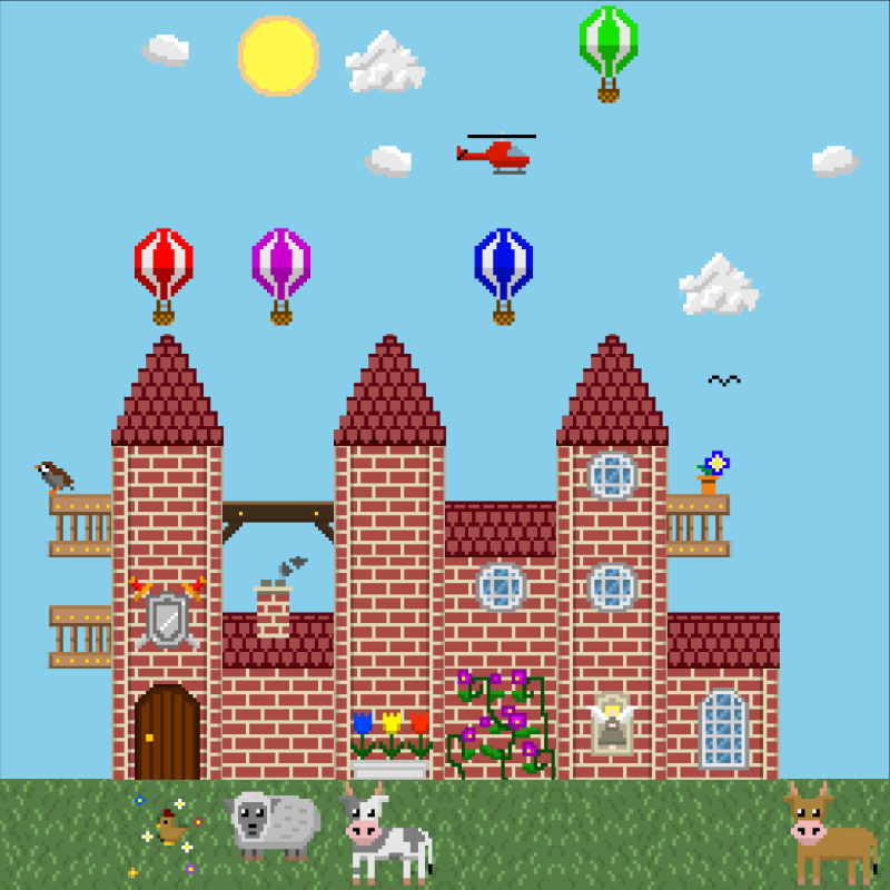 2D Mansion #198 static token preview
