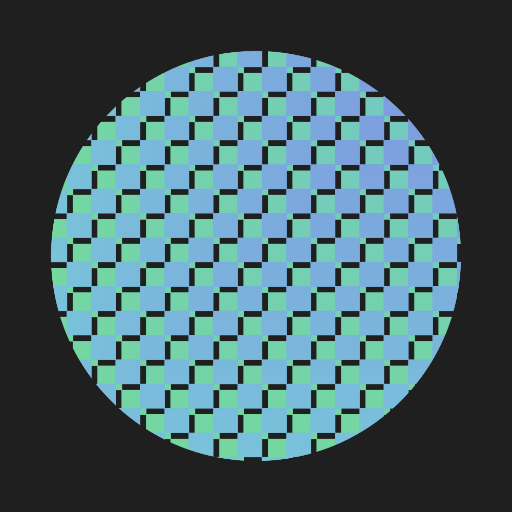 Gradient shapes #78 static NFT preview