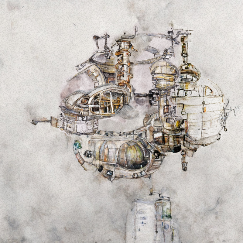 Utopian Space Castles #58 static token preview