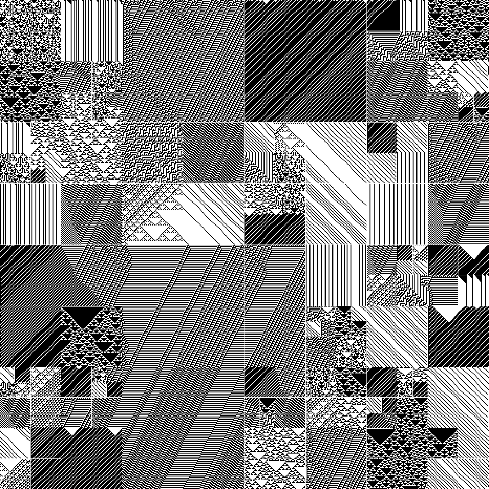 RULES (for Elementary Cellular Automata) #39 static NFT preview