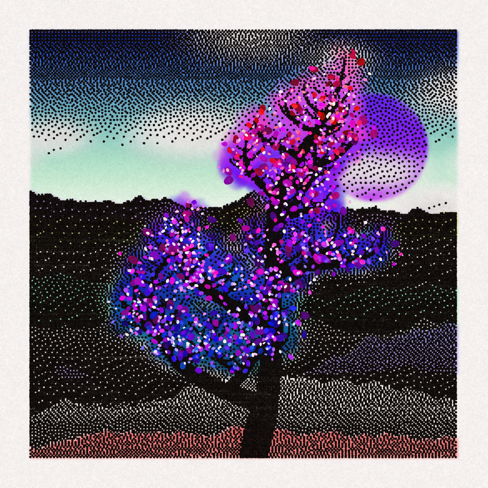 Dithered Branches #73 static token preview