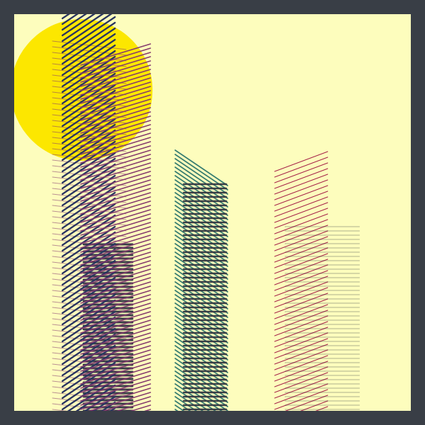 Abstract city #13 static token preview