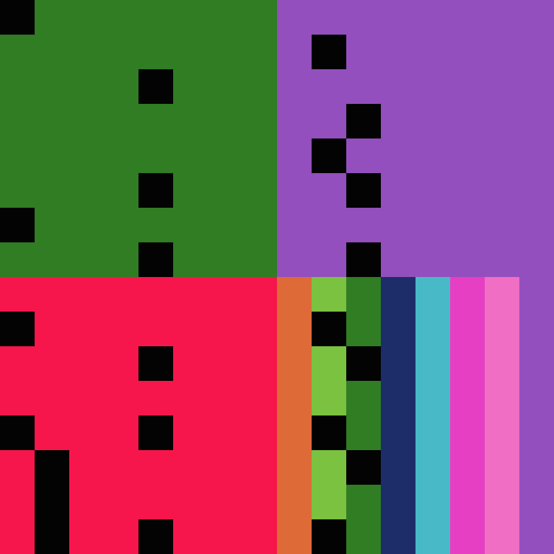 mINIMAL PIXEL ABSTRACT #10 static token preview