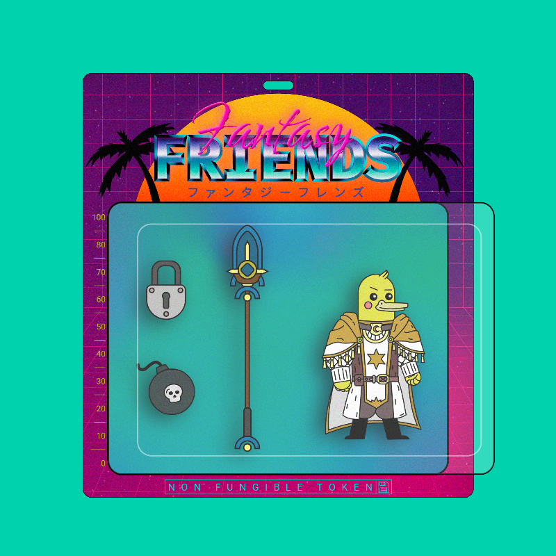 Fantasy Friends #147 static NFT preview