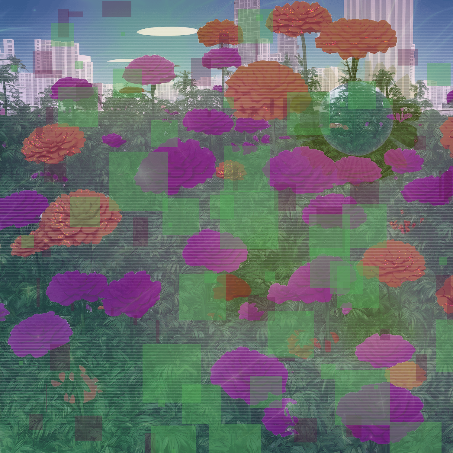 Marigolds #29 static NFT preview