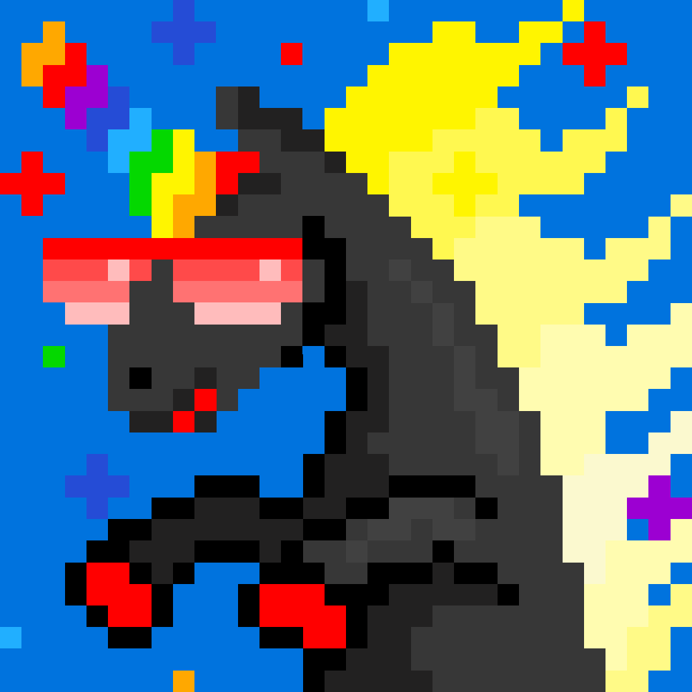 Unicorn #383 static NFT preview