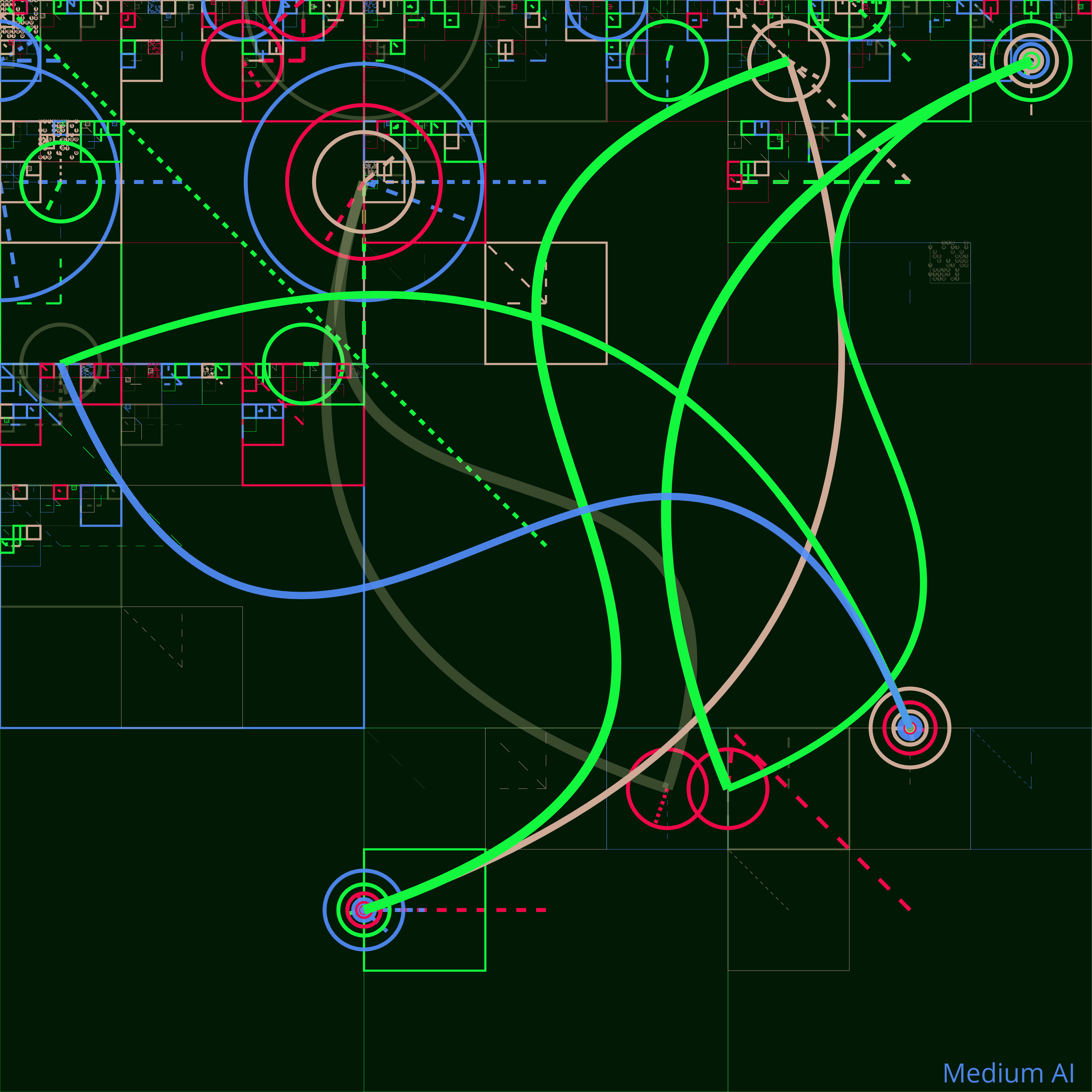 AI Brain Scheme #204 static NFT preview
