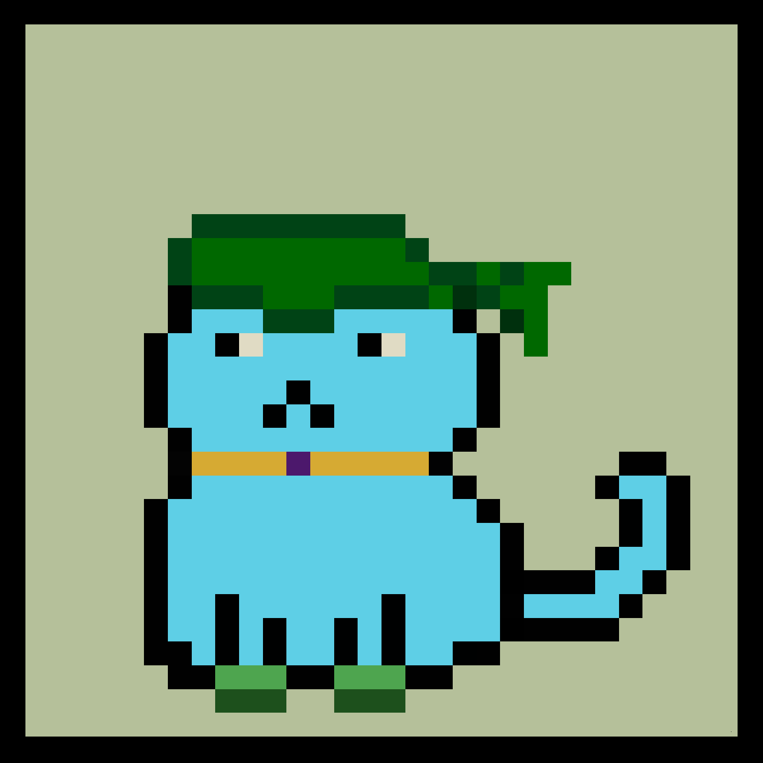 Lazy Kitties #944 static token preview