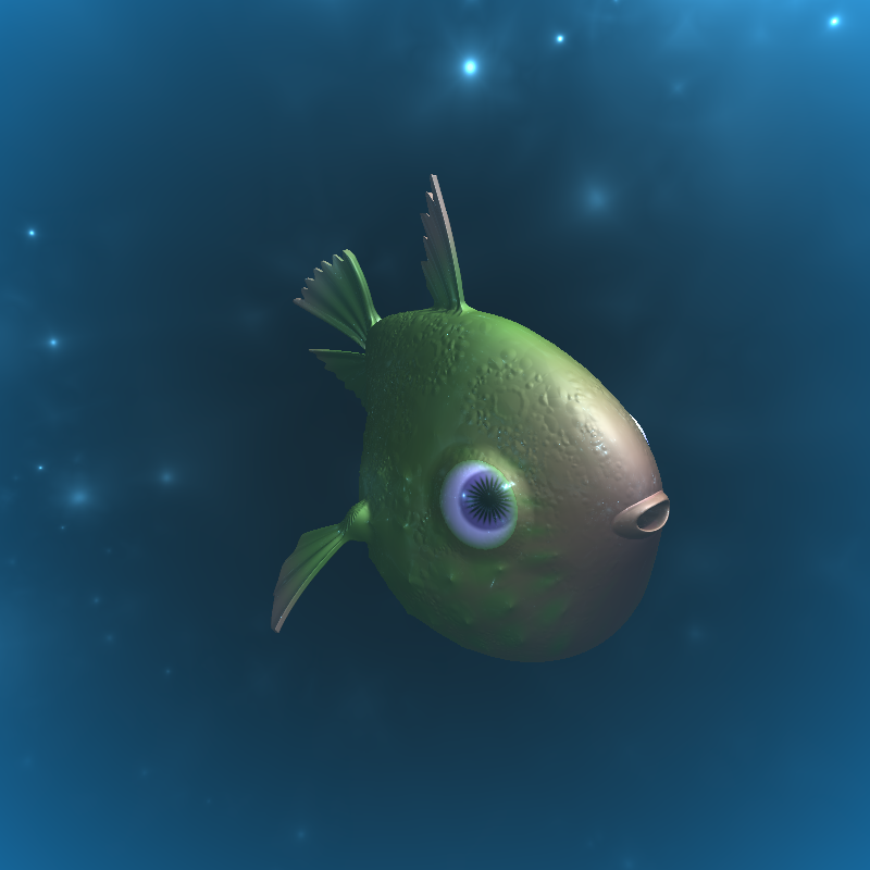 Weird Fishes #75 static NFT preview