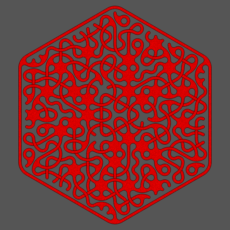 Threefold Symmetry - Dark Variations #473 static token preview