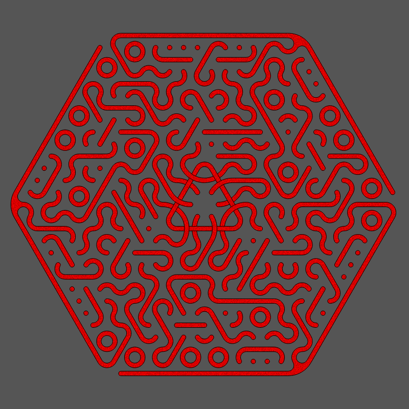 Threefold Symmetry - Dark Variations #311 static token preview