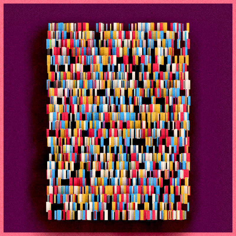 Floating Bookshelves #28 static token preview