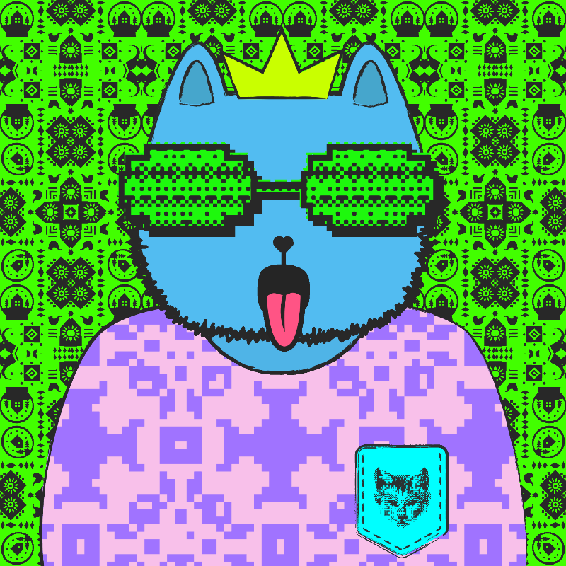 hash cats – genesis #172 static NFT preview