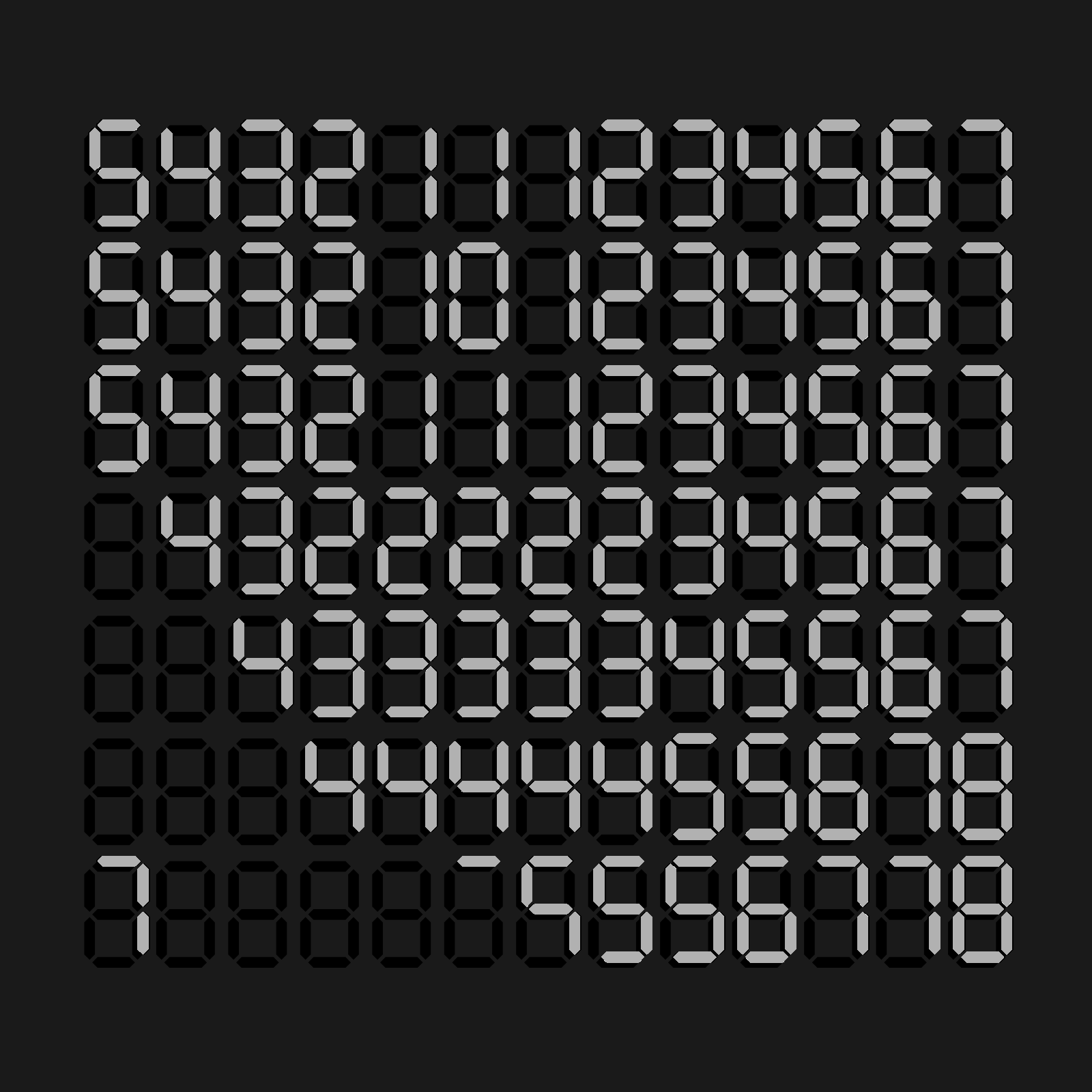 Digits #928 static NFT preview