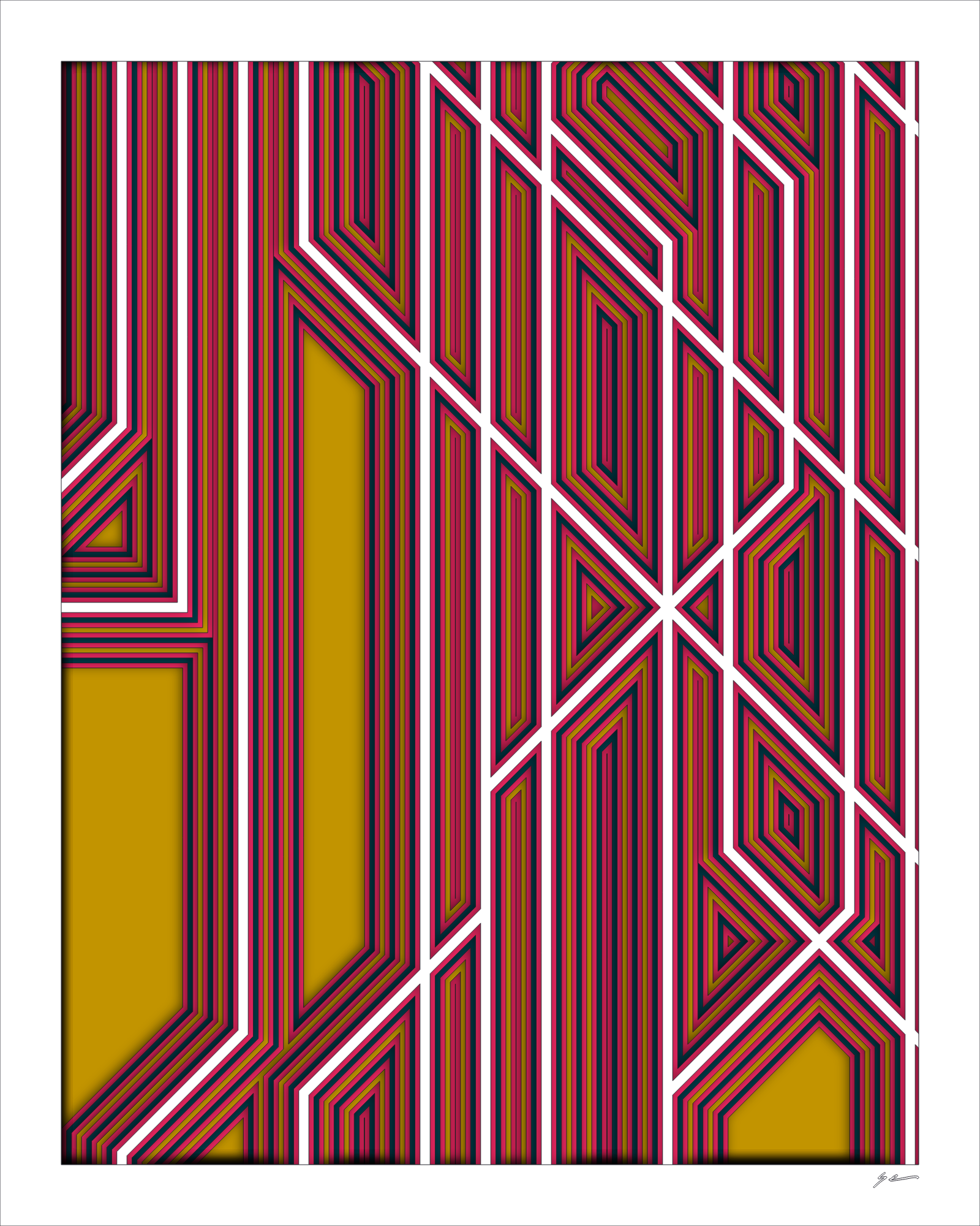 Lanes of Travel #31 static NFT preview