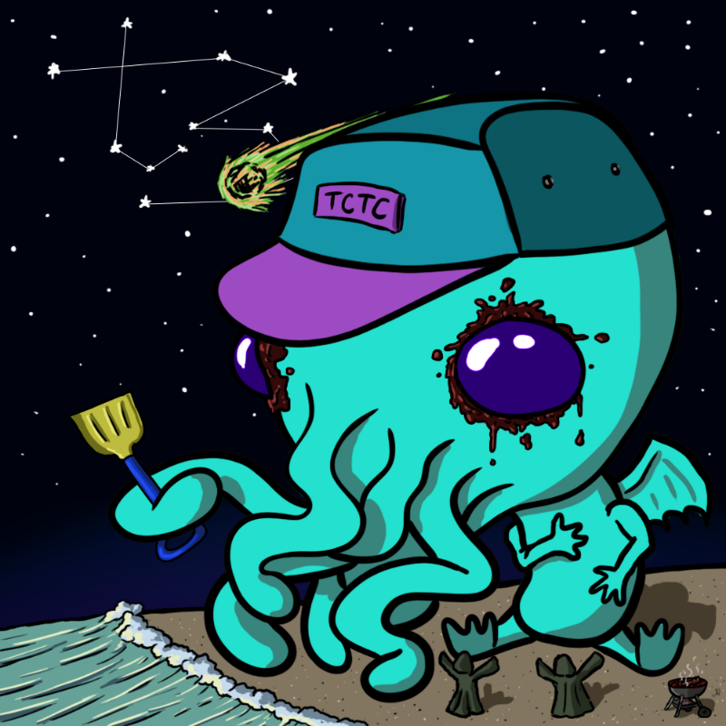 Chibi-thulhu #437 static NFT preview