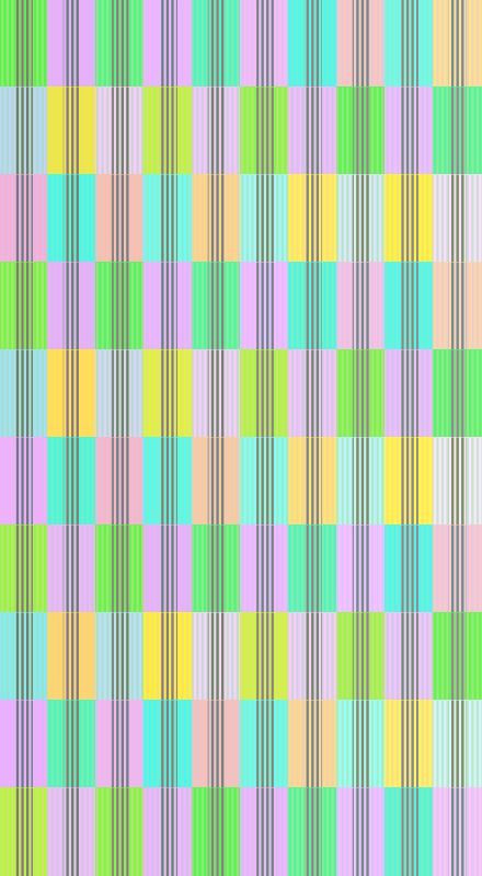 Colored bands #64 static NFT preview