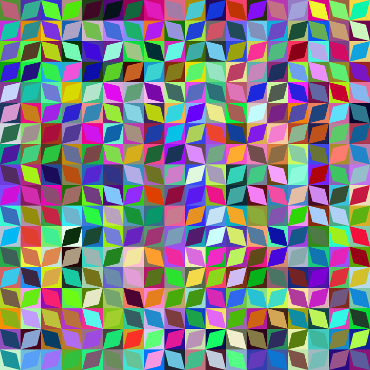 Diamond Twirl Composition #45 static token preview