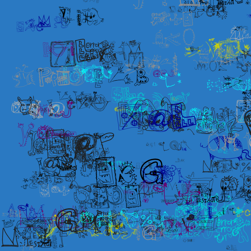 BadGraffiti J #55 static NFT preview