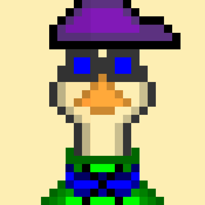 Morixels Goose #487 static token preview