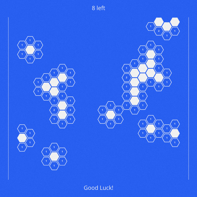 Tessellated Minesweeper | Game #55 static NFT preview