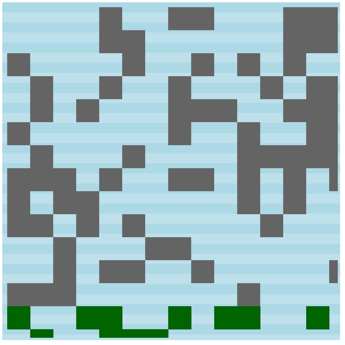 Square Clouds #45 static NFT preview