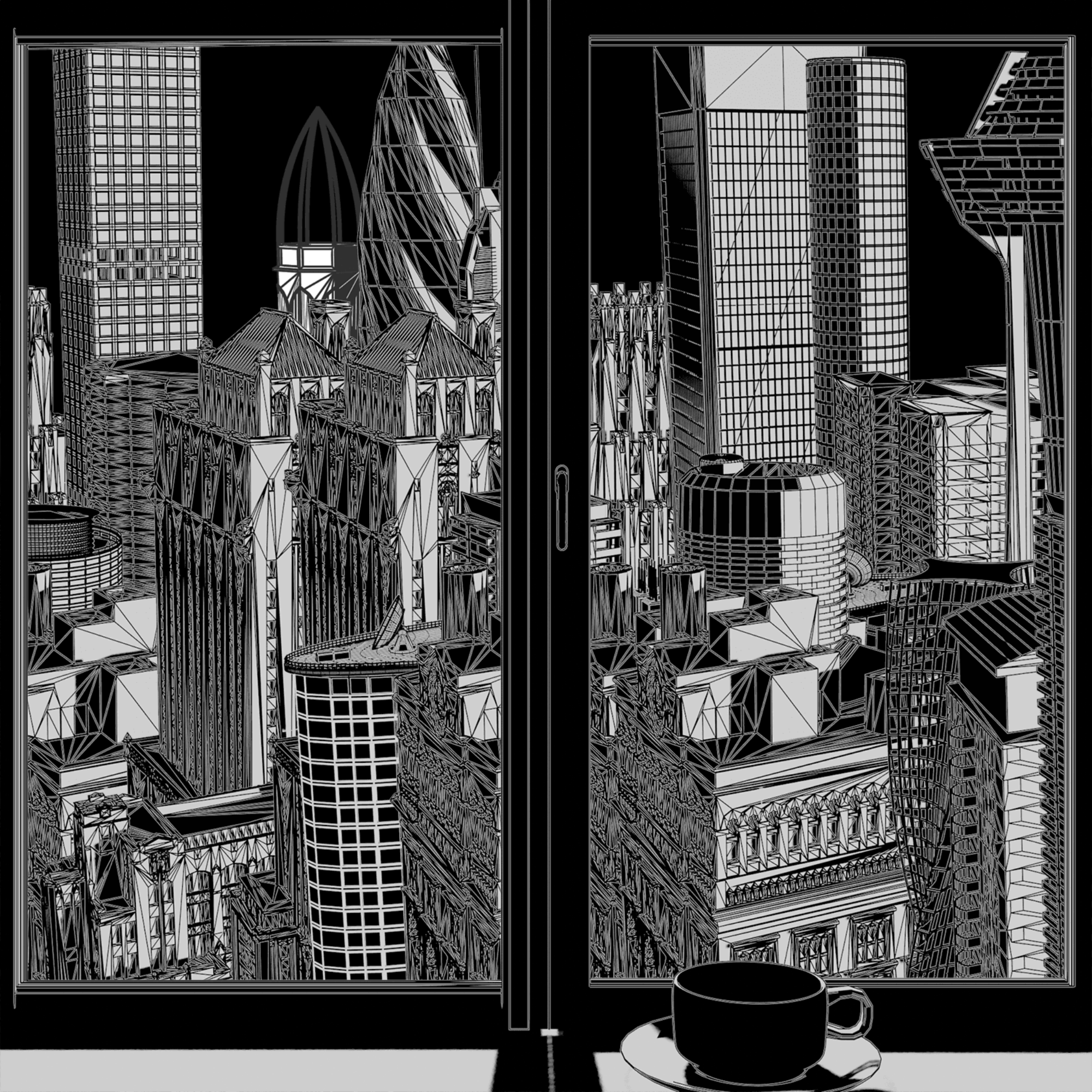 City View #118 static NFT preview