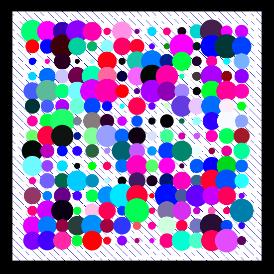 Dots in the Rain #48 static token preview