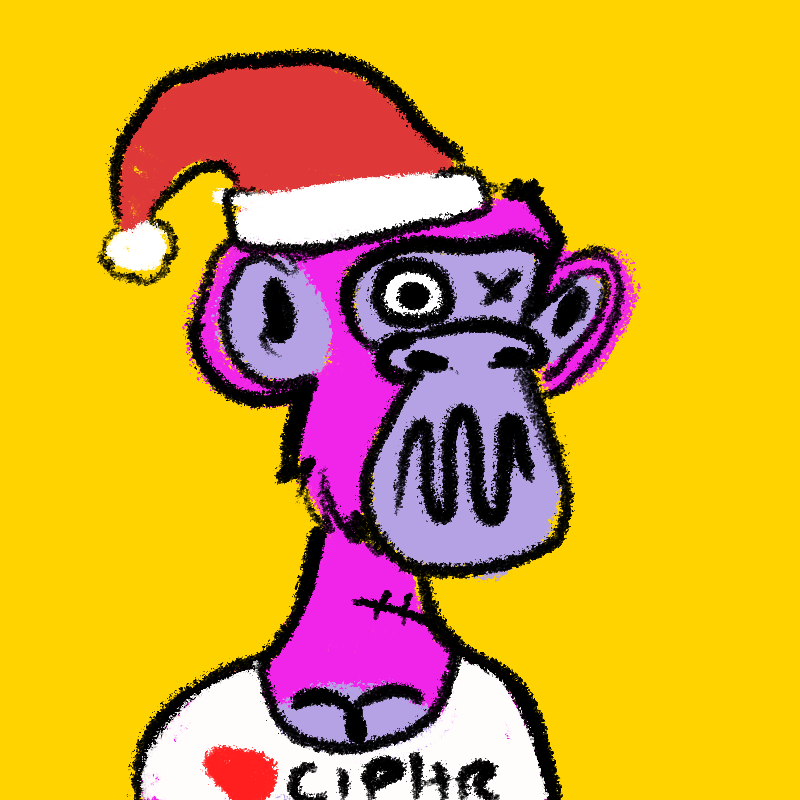 Drawed apes jetski club #39 static token preview