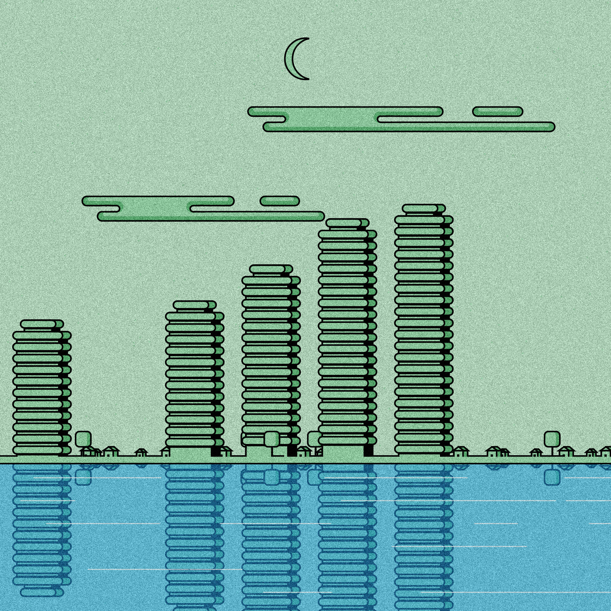 Life through the city #98 static token preview