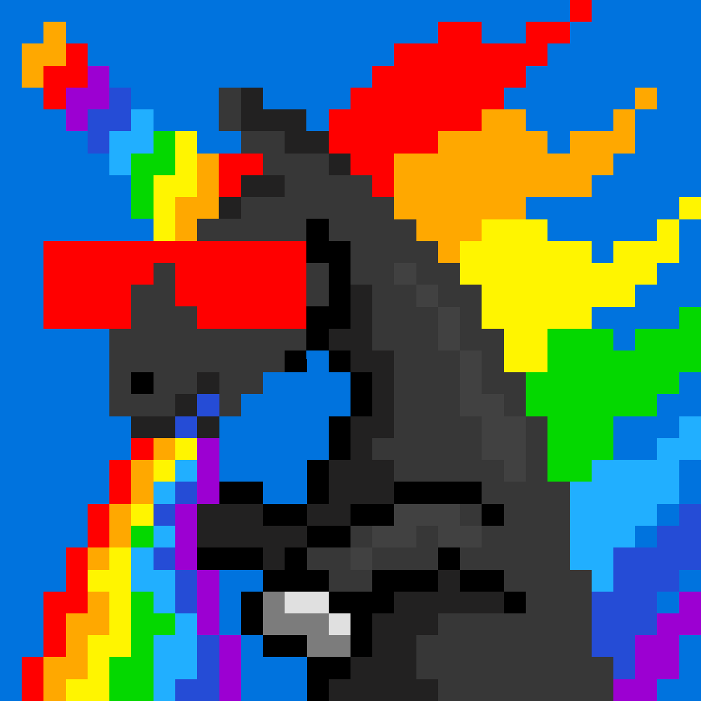 Unicorn #2321 static NFT preview