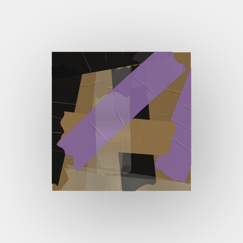 Tape abstract painting 001 #1 static token preview