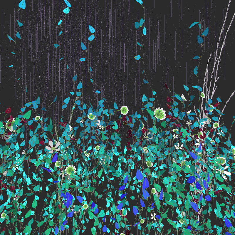 Under the rain #143 static NFT preview