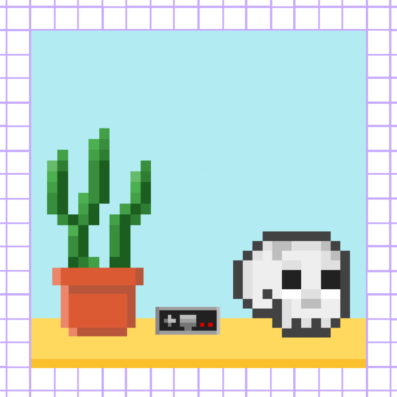 Pixel Still Life #14 static token preview