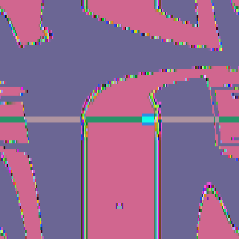 Pixel Flood #296 static token preview